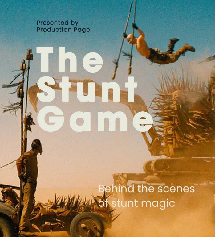 The Stunt Game: Behind the camera